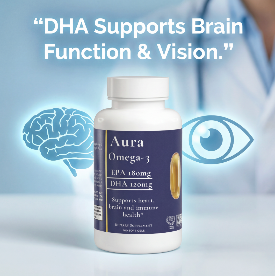 Omega-3 EPA 180mg + DHA 120mg