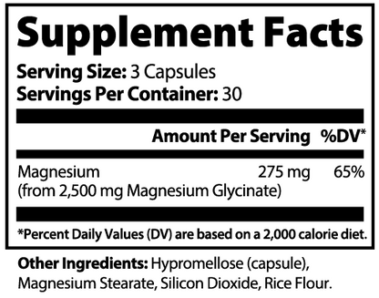 Aura Magnesium Glycinate Capsules